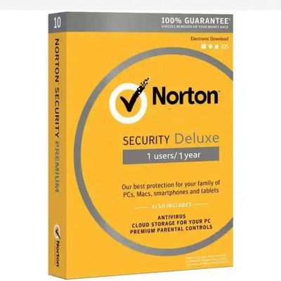 Norton Security Deluxe Online Download 1 PC-1-jährige Antivirus-Software-bereite E-Mail-Lieferung