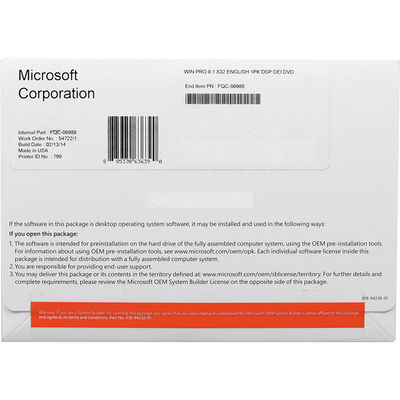 100% on-line-Fachmann Aktivierungs-Windows 8,1 Soem für Tablet und PC