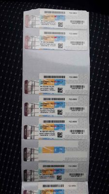 100 echte 64 Bit-Windows 8,1 COA-Aufkleber-Lebenszeit-Aktivierung global