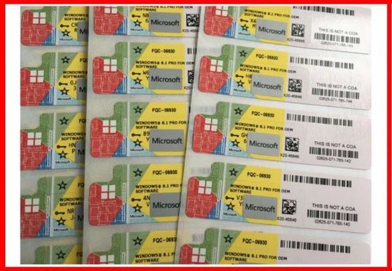 64 조금 Microsoft Windows 8.1 직업적인 제품 열쇠 100% 기록기 및 활성화