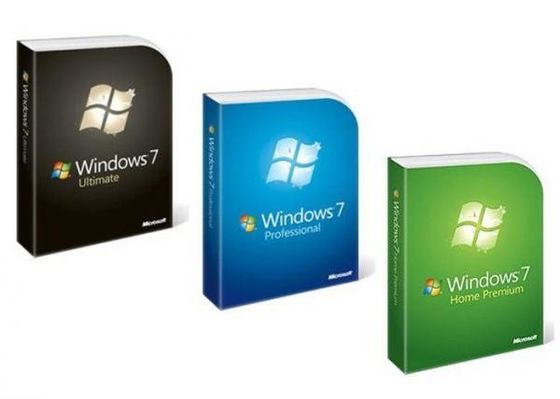 Bit professionnel de Windows 7 DVD 32bit 64 de version anglaise avec le permis de CLÉ d'OEM