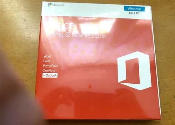Vente au détail originale de professionnel de Microsoft Office 2016, code principal au détail du bureau 2016