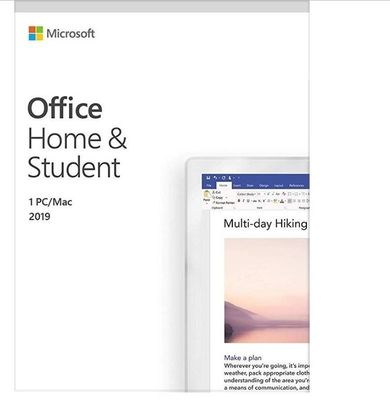 Nuttige Microsoft Office-Huisstudent 2019, MS office 2019 voor PC/MAC