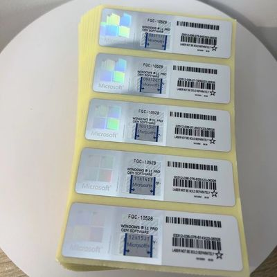 Стикера Coa Windows 11 пожизненная гарантия активации Pro глобальная онлайн выигрывает 11 Pro KeyPo