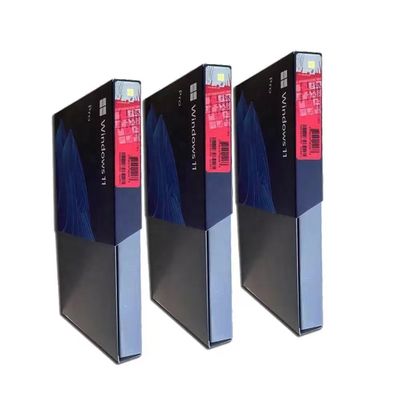 새로운 성공 11 라이센스 키 USB 박스는 11 프로 소매 박스  6 달 보증을 얻습니다