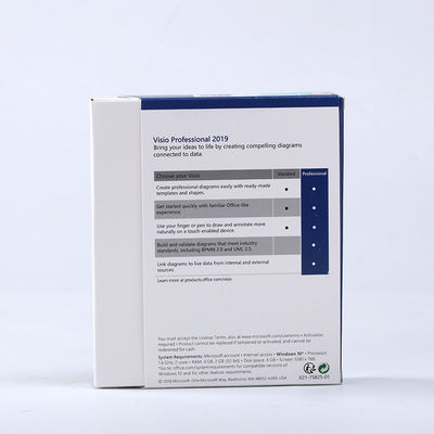 Ключа лицензии программного обеспечения Visio 2019 активация Pro онлайн