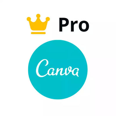 Supporto online Canva Pro Account privato 1 anno di abbonamento Software di progettazione grafica online originale ufficiale