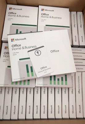 오피스 홈 비즈니스 2024 영어 버전 키 카드와 함께 오피스 Hb 2021 결합 키