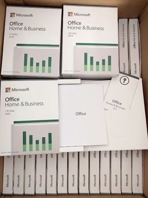 오피스 홈 비즈니스 2024 영어 버전 키 카드와 함께 오피스 Hb 2021 결합 키