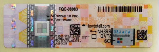 Win 10 Pro Win 11 Pro COA Sticker 100% Attivazione online Oem Key Gratis Spedizione rapida