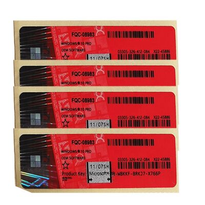 32 / Microsoft Windows met 64 bits 10 die Productcodecode 100% voor Laptop werken