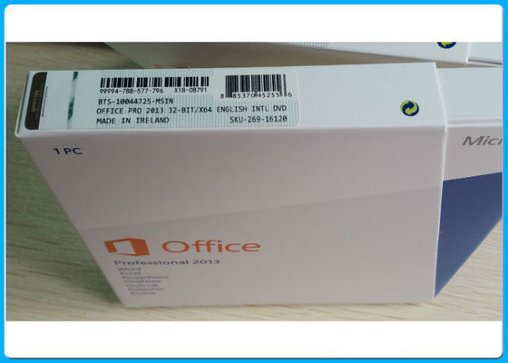 Vente au détail véritable de Mme bureau 2013, activation de la version DVD de vente au détail de Microsoft Office