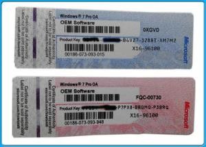 32/64bit Microsoft Windows 7 Professionele Sp1, activeert Windows 7-Productcode