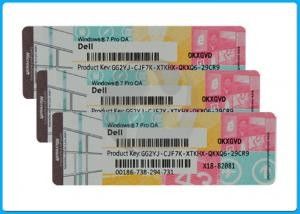 세계적인 지역 Windows 7 제품 키 코드 일생 활성화 영국 버전