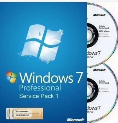 100% Professionele Kleinhandelsdoos 32 van het werkwindows 7 & DVDs met 64 bits voor Één PC