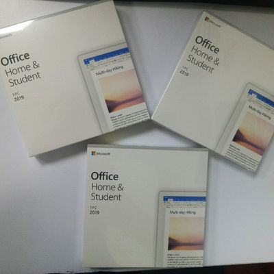 Paquet original utile de la boîte DVD de vente au détail de maison de 100% et de bureau 2019 d'étudiant