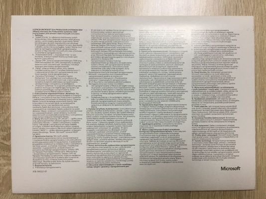 COA 스티커 활성화를 가진 영국/프랑스/이탈리아 사람 Windows 8.1 전문가 OEM