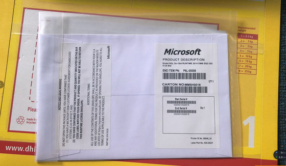 تم تنشيط خادم Sql Server 2014 عبر الإنترنت للترخيص القياسي 5 Cal مع ضمان مدى الحياة