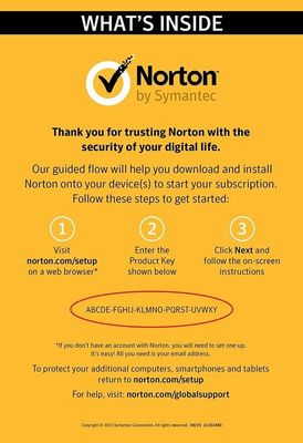 기업 Norton 안전 컴퓨터를 위한 호화로운 3개의 장치 면허 열쇠 빠른 다운로드