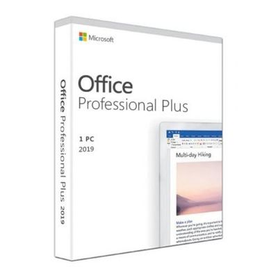 100% nuttig Microsoft MS office 2019 Pro plus DVD-Pakket voor PC/Laptop