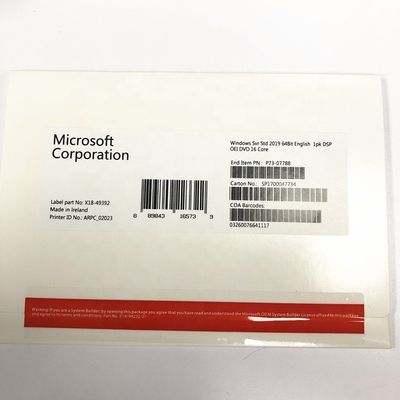 64 Bit Operating Systems MS Win Server 2019 Server Standard Version MS Partner